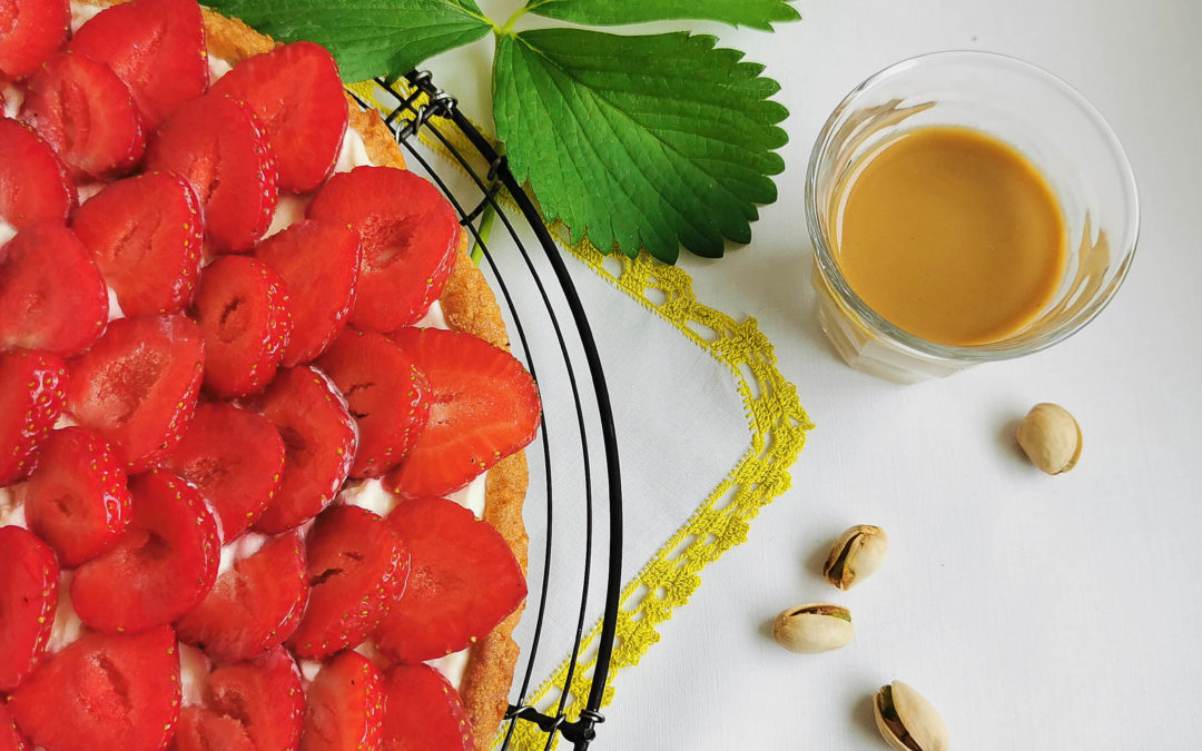 Erdbeertarte, Frankreich, Kindheitserinnerung