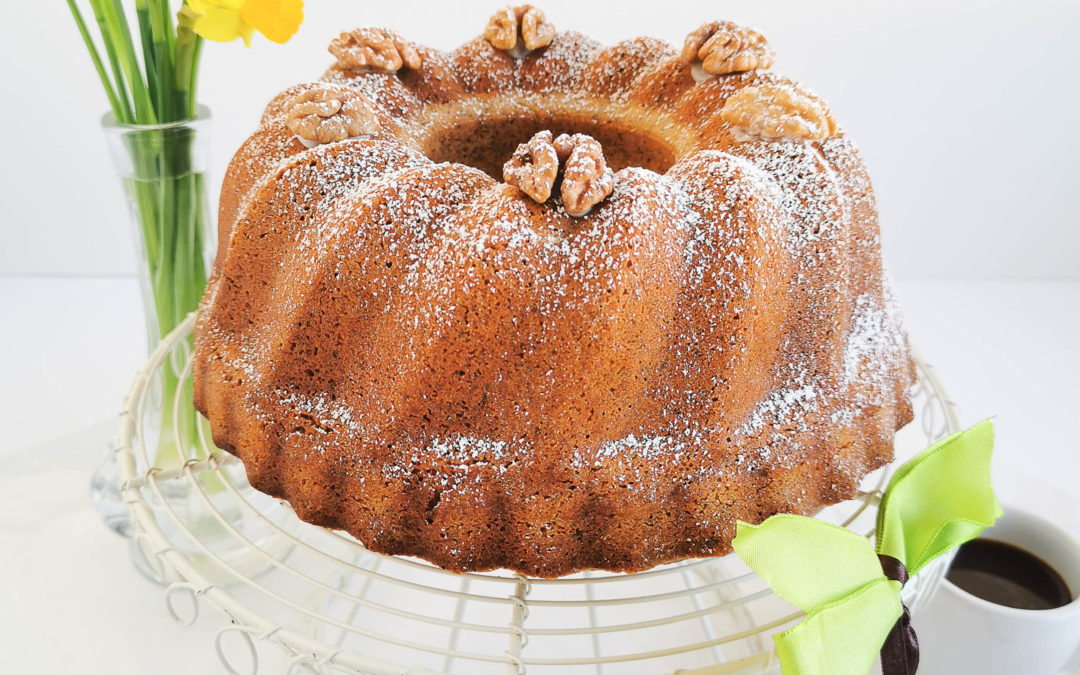 Walnusskuchen, Öl, Kardamon