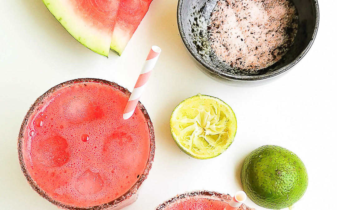 Tequila Cocktail, Wassermelone, Bloggeburtstag