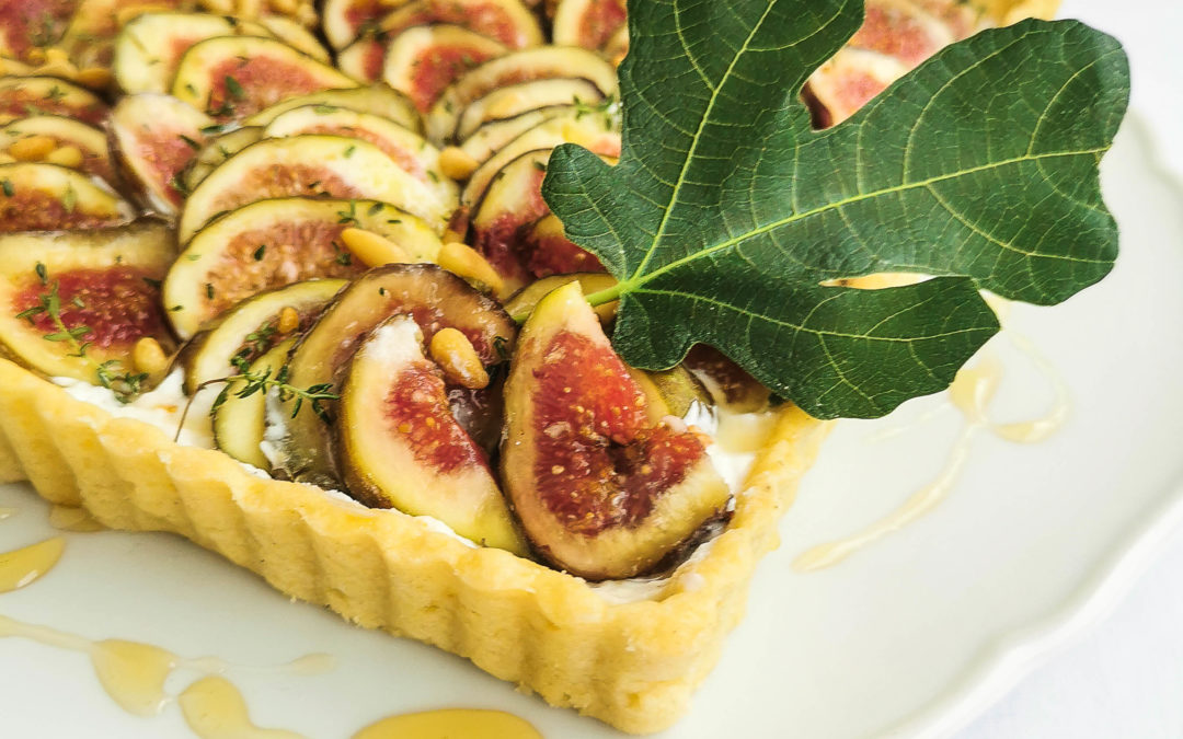 Feigentarte (Crostata di fichi), Ricotta, Thymian