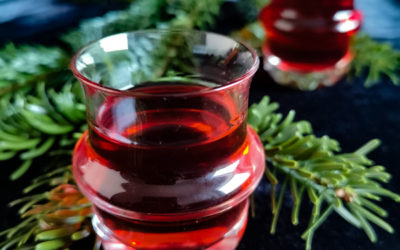 Schlehen, Likör, Weihnachten