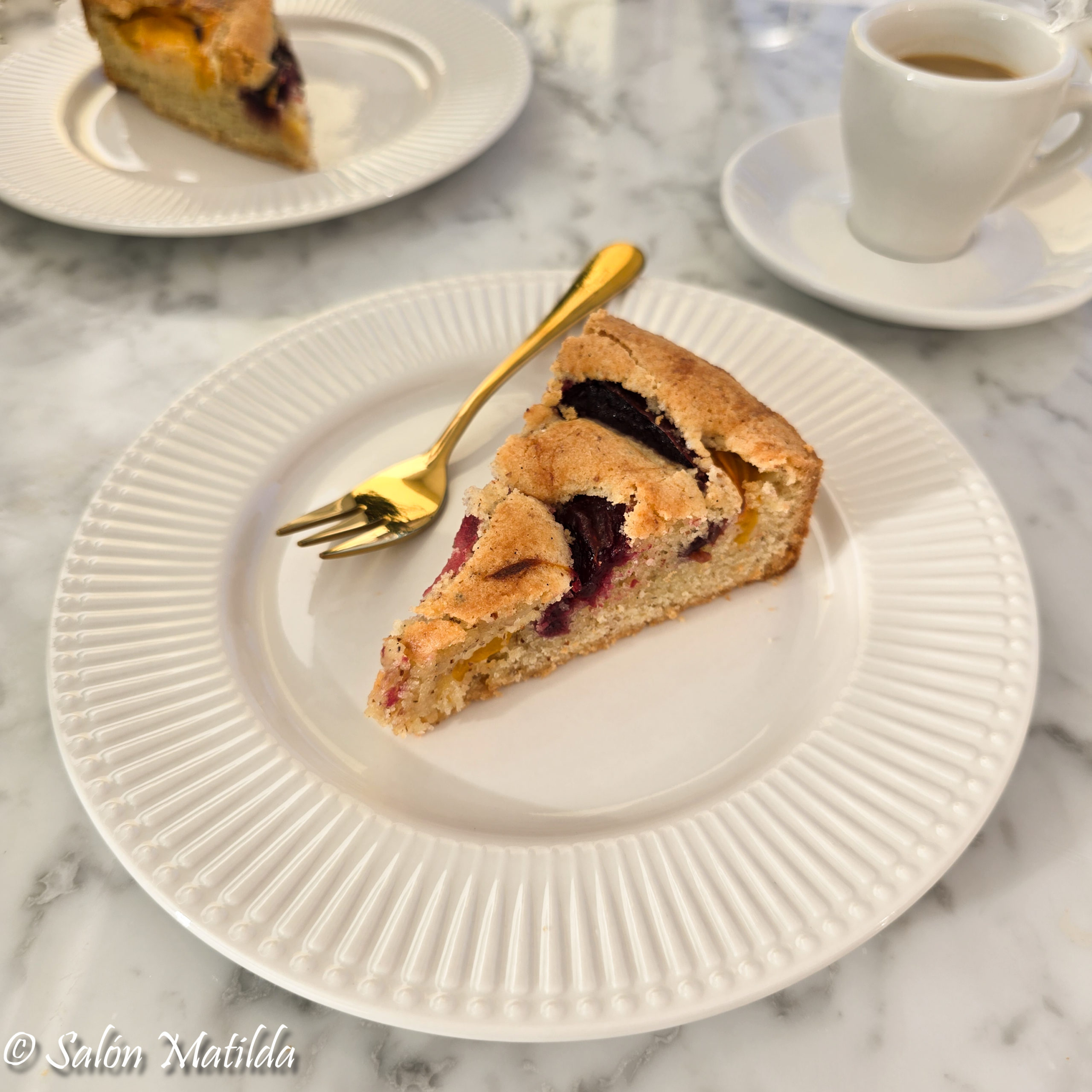 Plum-Buckle, Pflaumen, Spätsommer