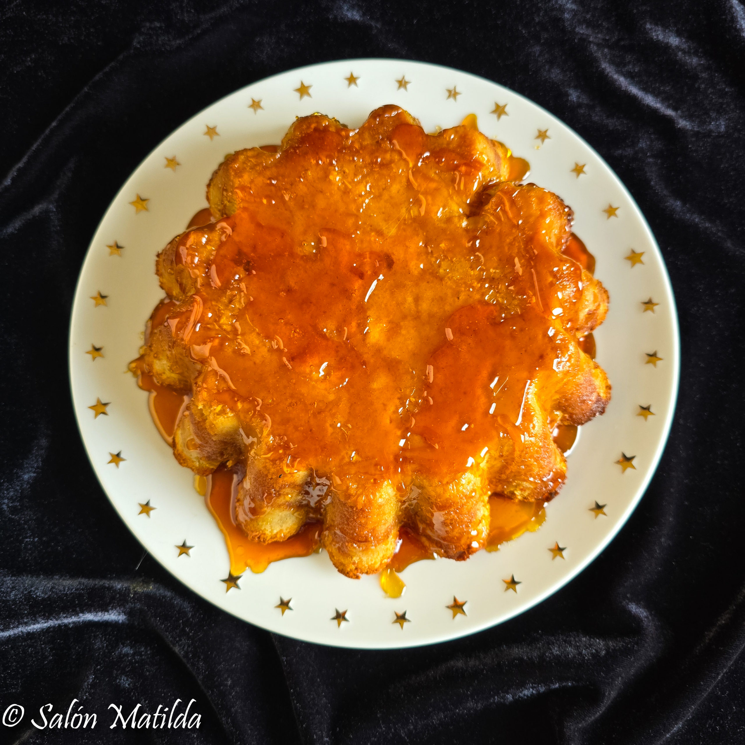 Pudin de Pan, Karamell, Kuba